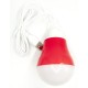 USB-світильник з LED-лампочкою Dengos, шнур ~1м, 5V, 5W, Red (LED-BULB-5V5W-RED)