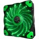 Вентилятор Frime Iris LED Fan 15LED Green (FLF-HB120G15)