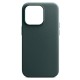 Чохол-накладка Armorstandart Fake Leather для Apple iPhone 14 Pro Shirt Green (ARM64399)