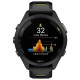 Смарт-годинник Garmin Forerunner 265S Black Bezel and Case with Black/Amp Yellow Silicone Band (010-02810-53)