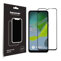 Захисне скло BeCover для Motorola Moto E13 Black (708843)