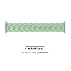 Ремінець Armorstandart Braided Solo Loop для Apple Watch 42mm/44mm/45mm/49mm Mint Size 10 (172 mm) (ARM64912)