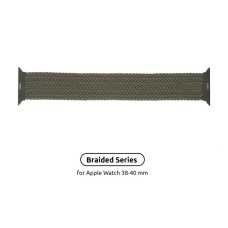 Ремінець Armorstandart Braided Solo Loop для Apple Watch 38mm/40mm/41mm Inverness Green Size 2 (120 mm) (ARM58063)