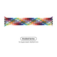 Ремінець Armorstandart Braided Solo Loop для Apple Watch 38mm/40mm/41mm Pride Edition Size 2 (120 mm) (ARM64933)