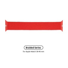 Ремінець Armorstandart Braided Solo Loop для Apple Watch 38mm/40mm/41mm Red Size 2 (120 mm) (ARM58069)