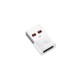 Перехідник SkyDolphin OT08 Mini USB Type-C - USB (F/M), white (ADPT-00032)