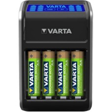 Мережевий зарядний пристрій Varta LCD Plug Charger + 4 х Ni-Mh AA 2100 mAh (57687101441)