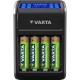 Мережевий зарядний пристрій Varta LCD Plug Charger + 4 х Ni-Mh AA 2100 mAh (57687101441)