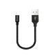 Кабель ColorWay USB - Lightning (M/M), 2.4 А, 0.25 м, Black (CW-CBUL048-BK)