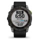 Смарт-годинник Garmin Enduro 2 Sapphire Carbon Gray DLC Titanium with Black UltraFit Nylon Strap (010-02754-13)