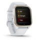 Смарт-годинник Garmin Venu Sq 2 Light Gold Aluminum Bezel with White Case and Silicone Band (010-02701-81)