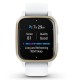 Смарт-годинник Garmin Venu Sq 2 Light Gold Aluminum Bezel with White Case and Silicone Band (010-02701-81)