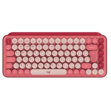 Клавiатура бездротова Logitech Pop Wireless Heartbreaker Rose (920-010737)