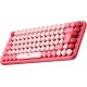 Клавiатура бездротова Logitech Pop Wireless Heartbreaker Rose (920-010737)