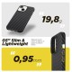 Чохол-накладка Armorstandart LikeCarbon MagCase для Apple iPhone 13 Black (ARM66360)