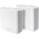 Wi-Fi Mesh система Asus ZenWiFi XT8 V2 White 2pk (90IG0590-MO3A80)