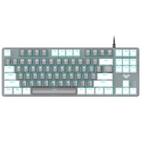 Клавіатура Aula Mechanical F3287 Grey/White keycap KRGD blue (6948391240954)