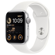 Смарт-годинник Apple Watch SE GPS 44mm Silver Aluminum Case (MNK23UL/A)