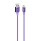 Кабель Ttec USB - Lightning (M/M), AlumiCable, 1.2 м, Purple (2DK16MR)