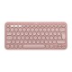 Клавiатура Logitech Pebble Keys 2 K380s Rose (920-011853)