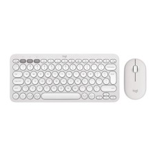 Комплект (клавіатура, миша) бездротовий Logitech Pebble 2 Combo White (920-012240)