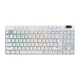 Клавiатура Logitech G PRO X TKL Lightspeed White Tactile (920-012148)