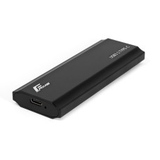 Зовнішня кишеня Frime M.2 NVMe PCIe, USB 3.2 Type-C, Metal, Black (FHE300.M2UC)