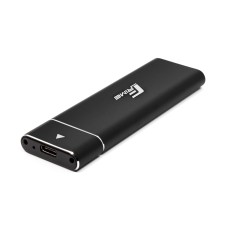 Зовнішня кишеня Frime M.2 NGFF SATA, USB 3.1 Type-C, Metal, Black (FHE220.M2UC)