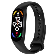 Силіконовий ремінець BeCover для Xiaomi Mi Smart Band 7 Black (707476)