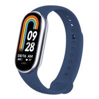 Силіконовий ремінець BeCover для Xiaomi Mi Smart Band 8 Blue Horizon (709380)