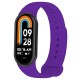 Силіконовий ремінець BeCover для Xiaomi Mi Smart Band 8 Dark Purple (709382)