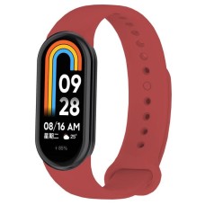 Силіконовий ремінець BeCover для Xiaomi Mi Smart Band 8 Dark Red (709385)