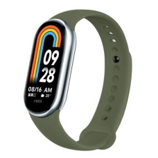 Силіконовий ремінець BeCover для Xiaomi Mi Smart Band 8 Khaki (709392)