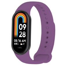 Силіконовий ремінець BeCover для Xiaomi Mi Smart Band 8 Purple (709394)