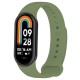 Силіконовий ремінець BeCover для Xiaomi Mi Smart Band 8 Pine-Green (709395)