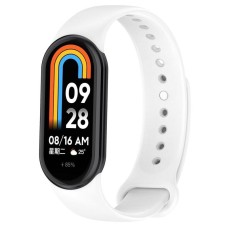 Силіконовий ремінець BeCover для Xiaomi Mi Smart Band 8 White (709398)