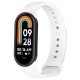 Силіконовий ремінець BeCover для Xiaomi Mi Smart Band 8 White (709398)