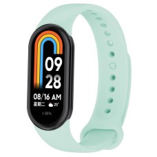 Силіконовий ремінець BeCover для Xiaomi Mi Smart Band 8 Turquoise (709413)