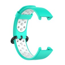 Ремінець BeCover Vents Style для Xiaomi Redmi Smart Band 2 Turquoise-White (709428)