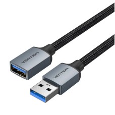 Кабель Vention USB - USB V 3.0 (M/F), 1 м, Black (CBLHF)