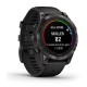 Смарт-годинник Garmin Fenix 7 Pro Sapphire Solar Carbon Gray DLC Titanium with Black Silicone (010-02777-54)