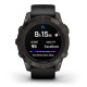 Смарт-годинник Garmin Fenix 7 Pro Sapphire Solar Carbon Gray DLC Titanium with Black Silicone (010-02777-54)