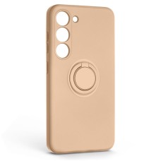 Чохол-накладка Armorstandart Icon Ring для Samsung Galaxy S23 SM-S911 Pink Sand (ARM68789)