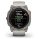 Смарт-годинник Garmin Fenix 7X Pro Sapphire Solar Titanium with Grey/Orange Band (010-02778-64)