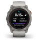 Смарт-годинник Garmin Fenix 7X Pro Sapphire Solar Titanium with Grey/Orange Band (010-02778-64)