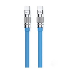 Кабель WK WDC-188 Wingle Series USB Type-C - USB Type-C (M/M), 1 м, 100 W, Blue (6941027632932)