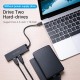 Концентратор Vention 4-Port з micro USB живленням 0.15M Black (TGKBB)