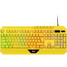 Клавіатура 2E Gaming KG315 RGB USB Yellow Ukr (2E-KG315UYW)