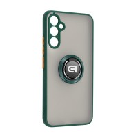 Чохол-накладка Armorstandart Frosted Matte Ring для Samsung Galaxy A34 5G SM-A346 Dark Green (ARM68355)