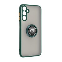 Чохол-накладка Armorstandart Frosted Matte Ring для Samsung Galaxy M14 5G SM-M146 Dark Green (ARM68363)